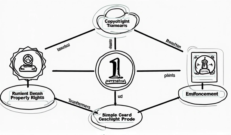 Diagram of intellectual property rights and protection